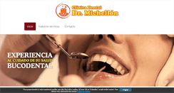 Desktop Screenshot of clinicadentalcarlosmichellon.com